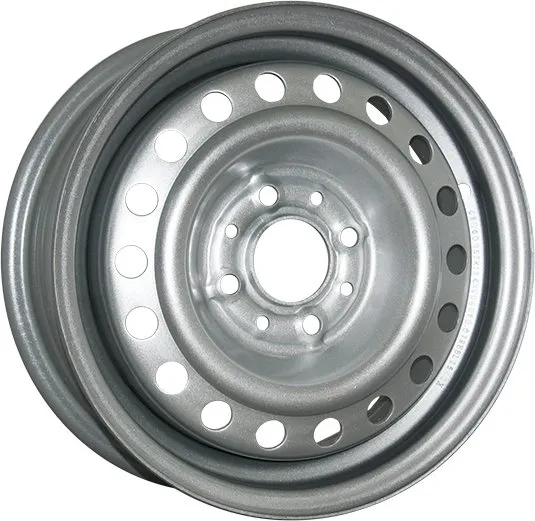 Диск Стальной TREBL мод.X40048 (коробка) D16*6.5 PCD 4*100 ET40 DIA60.1  Silver  