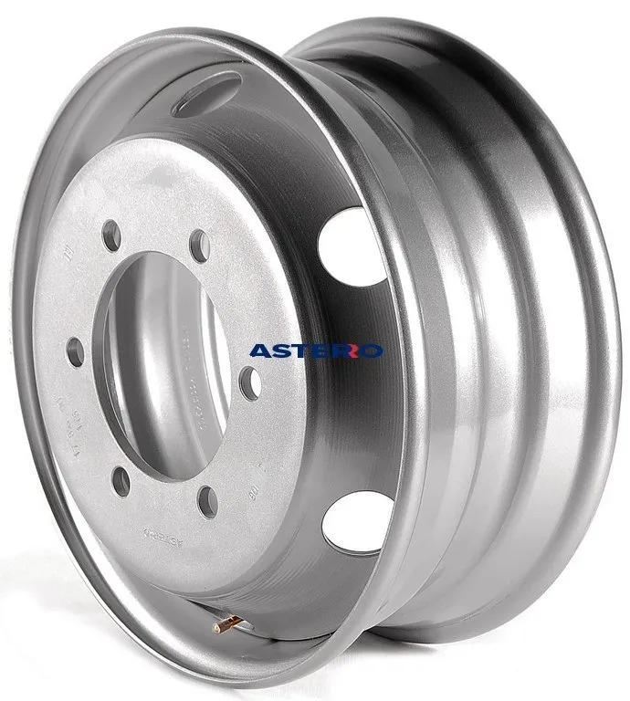 Диск Стальной ASTERRO мод.1714 D17.5*6.75 PCD 6*222.25 ET115 DIA164 12 мм (2000 кг)  