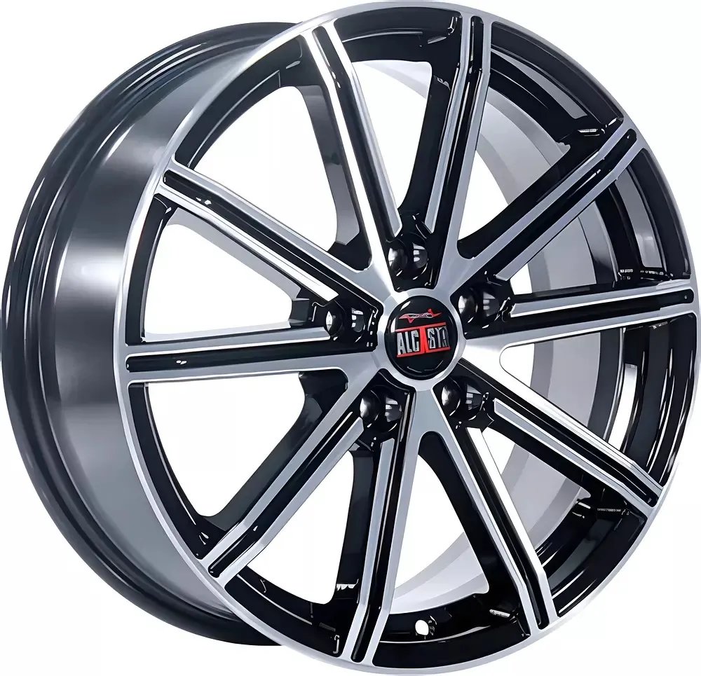 Диск Литой ALCASTA мод.M64 D16*6.5 PCD 5*114.3 ET38 DIA67.1  BKF  